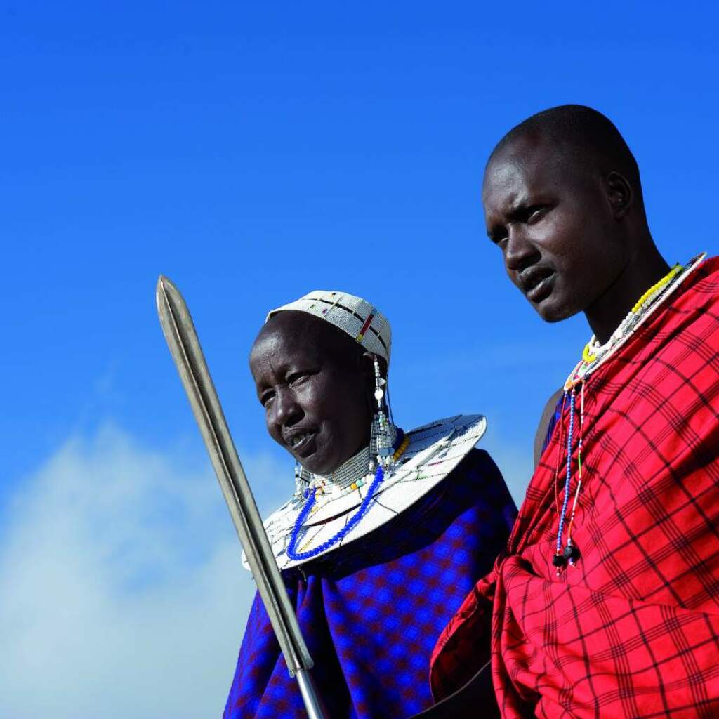 Motorradreisen Afrika Safari Maasai Traditionen